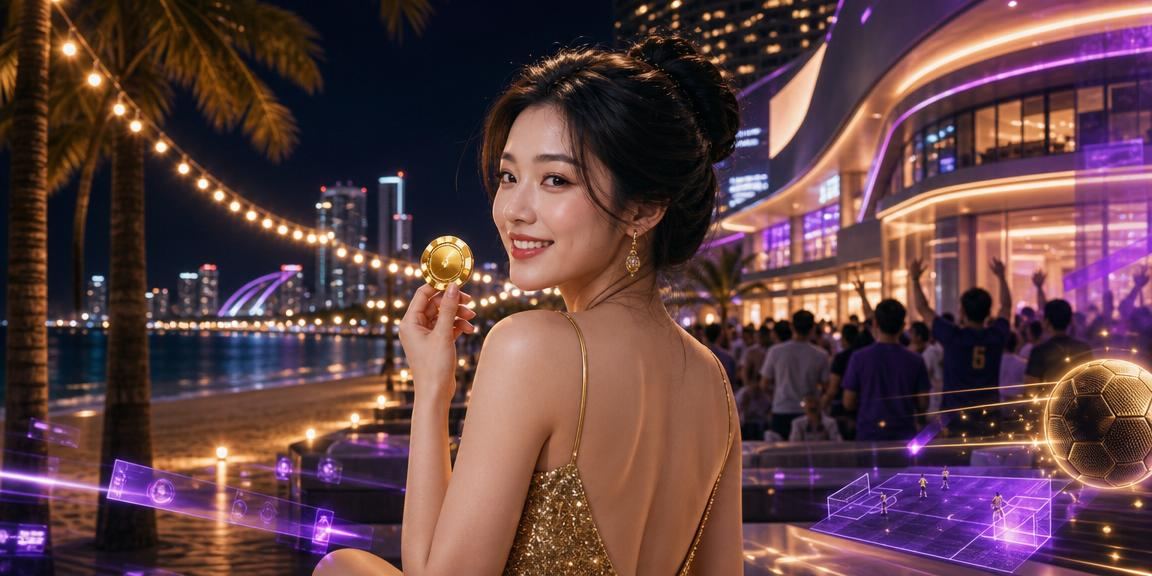 Màn đêm Nha Trang rực rỡ đèn neon với người chơi truy cập casino trực tuyến trên điện thoại