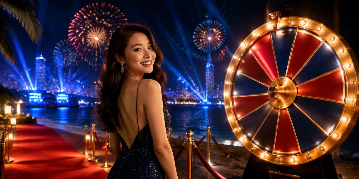 Cảnh bãi biển Vũng Tàu về chiều với người chơi roulette trực tuyến trên thiết bị di động